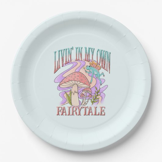 私の童話に住む ペーパープレート (正面)