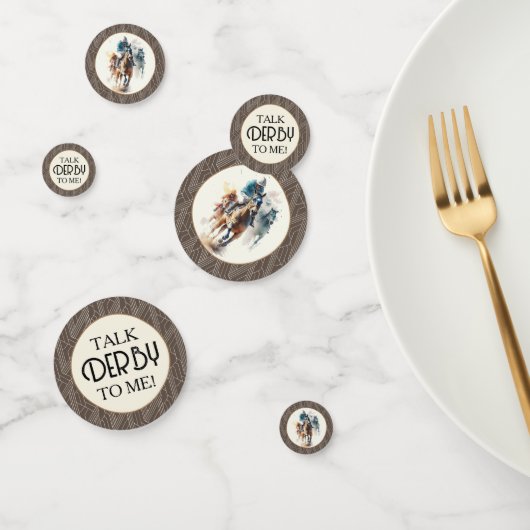 私の競走馬にダービーを話す コンフェッティ (グループ)