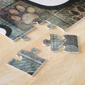 私の笑わされるビーグルの考え ジグソーパズル (側面)