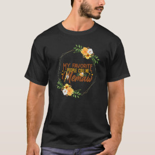 私の笑わされる人お気に入りの々はMemaw Grandmoteと呼ぶ Tシャツ