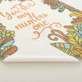 私の第1です シェルパブランケット (3/4)