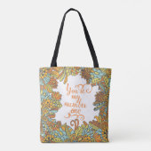 私の第1です トートバッグ (裏面)