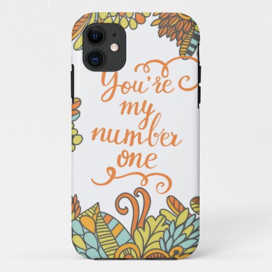 私の第1です Case-Mate iPhoneケース (裏面)