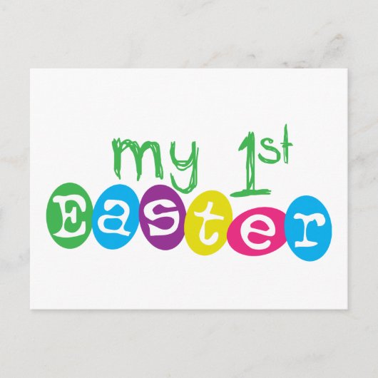 私の第1イースター シーズンポストカード (正面)