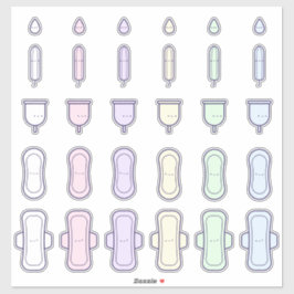 私の第1期かわいいレインボーパッドたもんセット シール