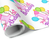 私の第1誕生日 ラッピングペーパー (ロールコーナー)