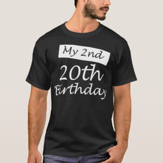 私の第20回誕生日ユーモア40歳1981年40歳 Tシャツ
