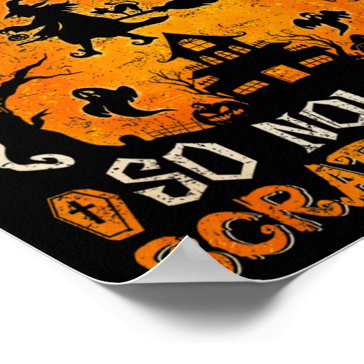 私の箒が壊れたので、私はスクラップブック作りホールに行おもしろいく ポスター (角)