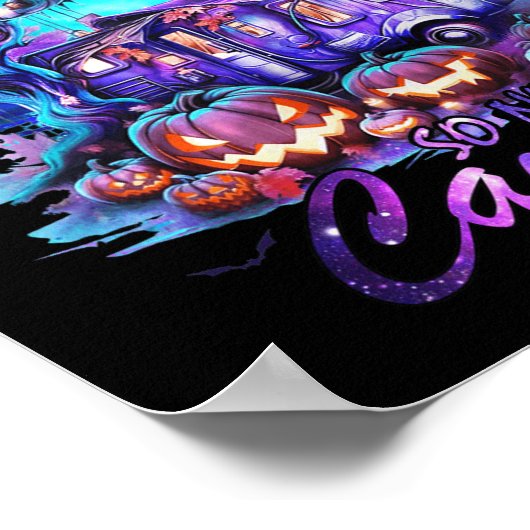 私の箒が壊れたので、私は今キャンプに行くハロウィンファミル ポスター (角)