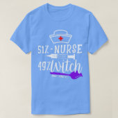 私の箒が壊れて私はバーテンダーのハロウィンになった Tシャツ (デザイン正面)