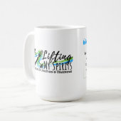 私の精神のコーヒー・マグを持ち上げること コーヒーマグカップ (正面左)