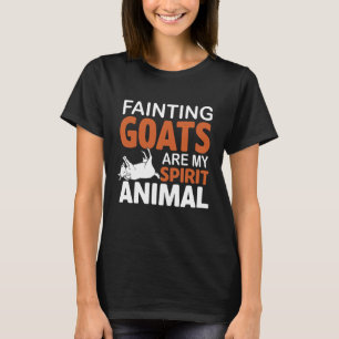 私の精神動物はヒナギクヤギ 面白いヤギデザイン Tシャツ