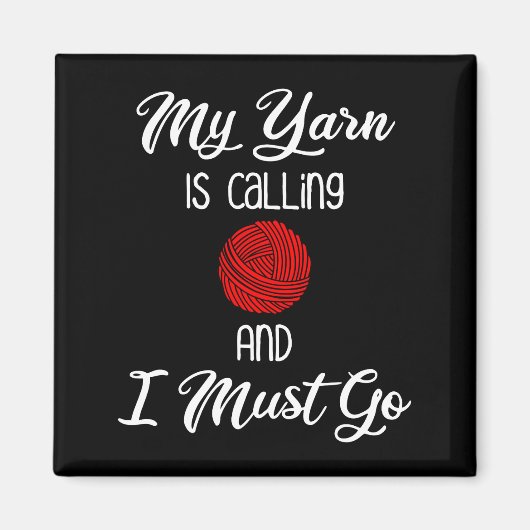 私の糸は呼び出し、私は行かなければならない マグネット (正面)