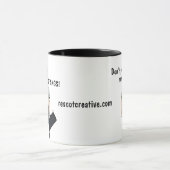 私の糸を引っ張らないで！マグ マグカップ (中央)