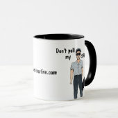 私の糸を引っ張らないで！マグ マグカップ (正面右)