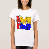 私の納屋の私のルールはシャイヤギ Tシャツ (正面)