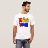 私の納屋 私のルール 赤ちゃんヤギ Tシャツ (正面フル)