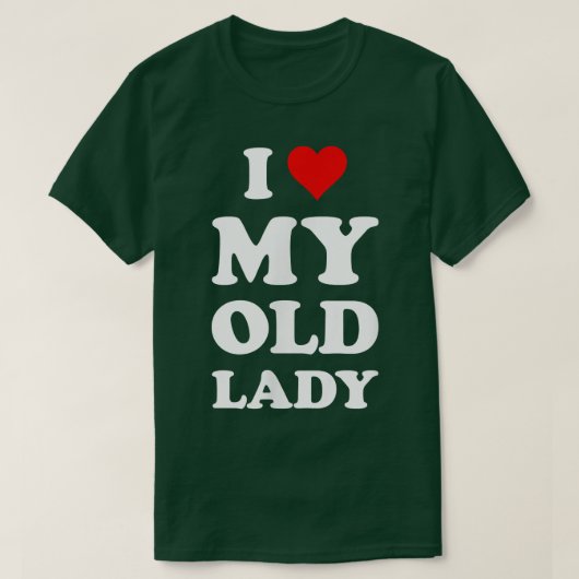 私の素敵なオバあちゃんが好きユーモア溢れる夫パパ花婿 Tシャツ (デザイン正面)