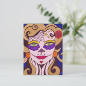 「私の素敵なスカル」 ポストカード (スタンド正面)