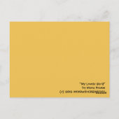 「私の素敵なスカル」 ポストカード (裏面)