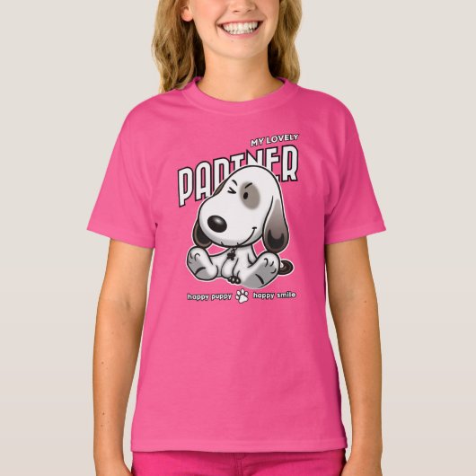 私の素敵なパートナー |お子様 Tシャツ (正面)