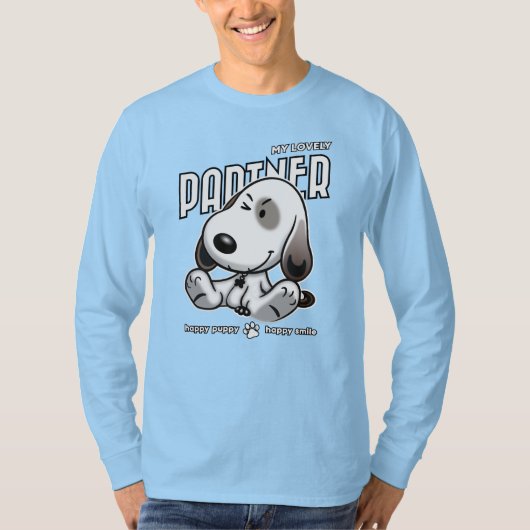 私の素敵なパートナー |メンズ長袖 Tシャツ (正面)