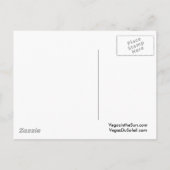 私の素敵なラスベガス誕生日パーティーのはがき インビテーションポストカード (裏面)