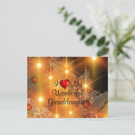 私の素敵な孫娘が大好き シーズンポストカード (スタンド正面)