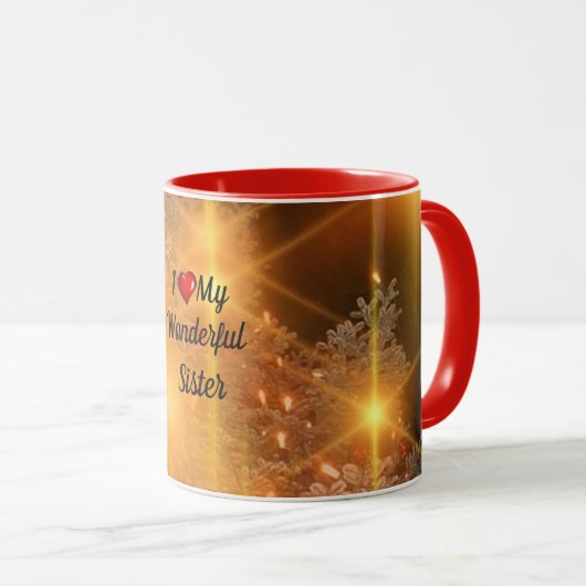 私の素晴らしいハート マグカップ (正面右)