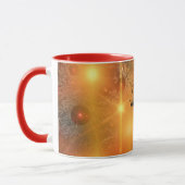 私の素晴らしい叔母ハート マグカップ (左)