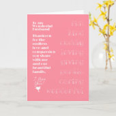 私の素晴らしい夫のカードに カード (黄色い花)