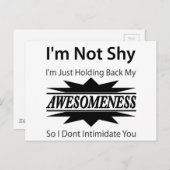 私の素晴らしさ！ ポストカード (正面/裏面)