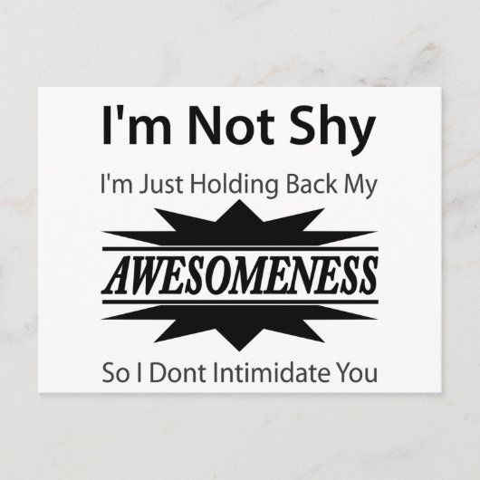 私の素晴らしさ！ ポストカード (正面)