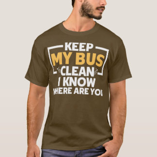 私の素晴らしバ保スはクリーンどこで知っているおもしろい Tシャツ