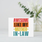 私の素晴らし姑のように ポストカード (スタンド正面)