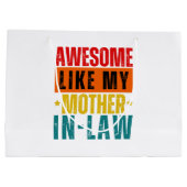 私の素晴らし姑のように ラージペーパーバッグ (裏面)