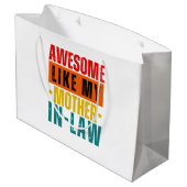 私の素晴らし姑のように ラージペーパーバッグ (裏面アングル)