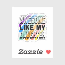 私の素晴らし娘のように シール