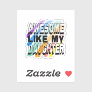 私の素晴らし娘のように シール