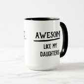 私の素晴らし娘のように マグカップ (正面右)