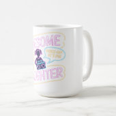 私の素晴らし娘のように – 父の日のレトロギフト コーヒーマグカップ (正面右)