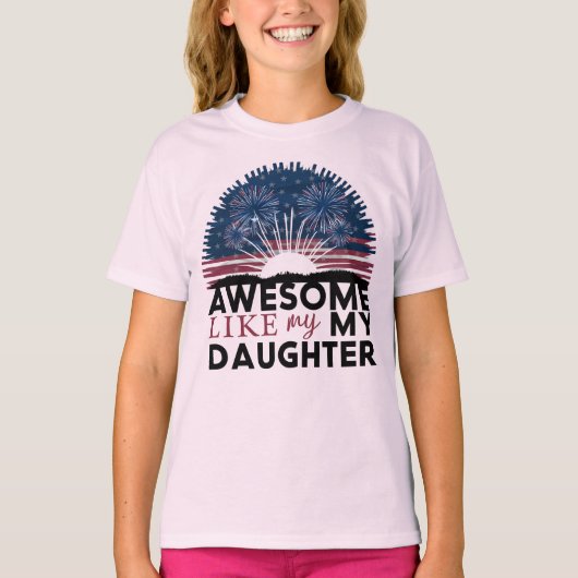 私の素晴らし娘のように Tシャツ (正面)