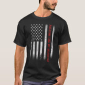 私の素晴らし娘のアメリカの父の日のように Tシャツ (正面)