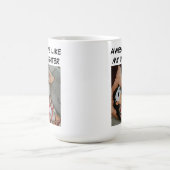 私の素晴らし娘のパパのようにおもしろい写真 コーヒーマグカップ (中央)