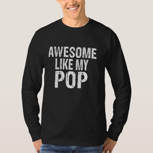 私の素晴らし孫ポップ・アートのおもしろいのように Tシャツ (正面)