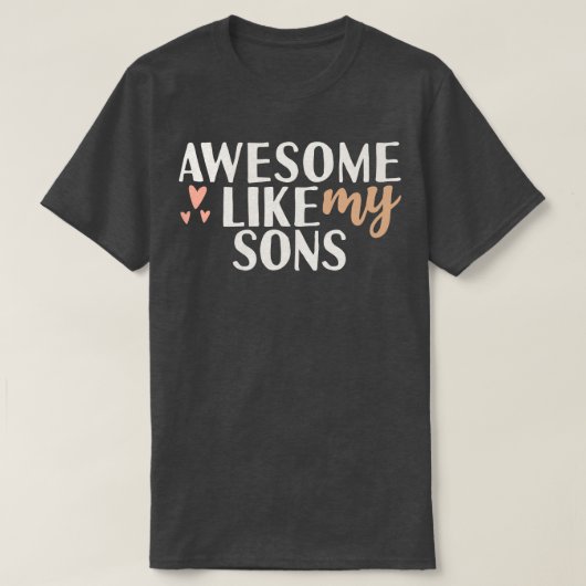 私の素晴らし息子のように Tシャツ (デザイン正面)