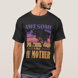 私の素晴らし母のヴィンテージのように Tシャツ