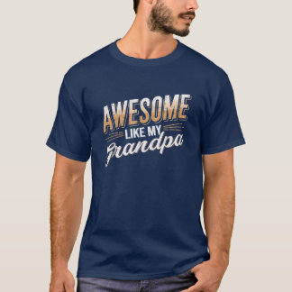 私の素晴らし祖父の両親の父の日のように Tシャツ