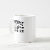 私の素晴らし義理の母のヴィンテージが好きおもしろい コーヒーマグカップ (正面左)