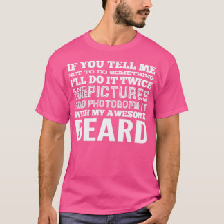 私の素晴らし髭 Tシャツ